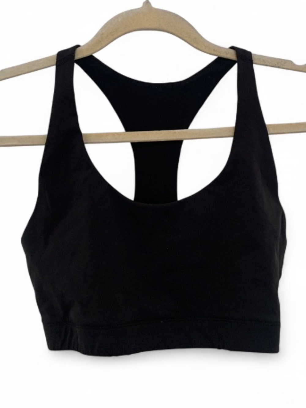 Outdoor Voices Black Racerback Unlined Sports Bra